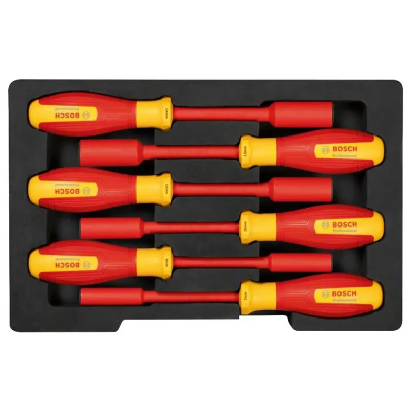 Bosch Professional VDE Lokma Tornavida Seti 6'Lı 1600A02NF3