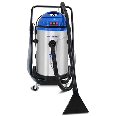 Cleanvac EWD753 Üç Motorlu 3600watt Sanayi Tipi Halı ve Koltuk Yıkama Makinesi