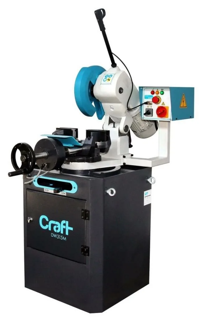 Craft DW350M Çift Mengene Pnömatik Testere