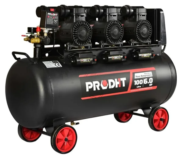 DHT 100LT Hava Kompresörü Sessiz 1500WX3