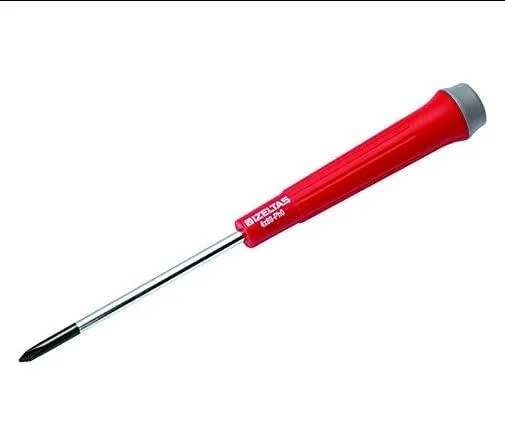 İzeltaş Elektronikçi Tip Klemens Yıldız Uçlu Tornavida 4x80