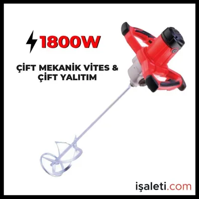 Euromax EXST10 1800W Boya Alçı ve Harç Karıştırıcı