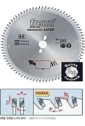 Freud LU3D 0100 Suntalam ve Laminat Testere Bıçağı