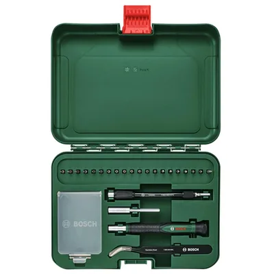 Bosch 1600A039HT Hassas Uçlu Tornavida Seti 24 Parça