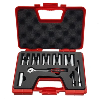 İzeltaş 1/4 Derin Lokma Anahtar Takımı(14 parça)