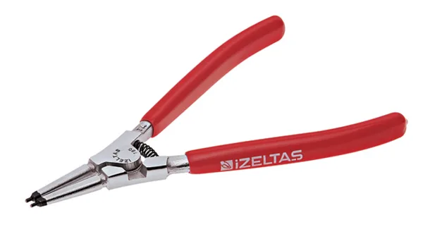 İzeltaş 3301 Dış Segman Pense Yaylı Düz 295 mm