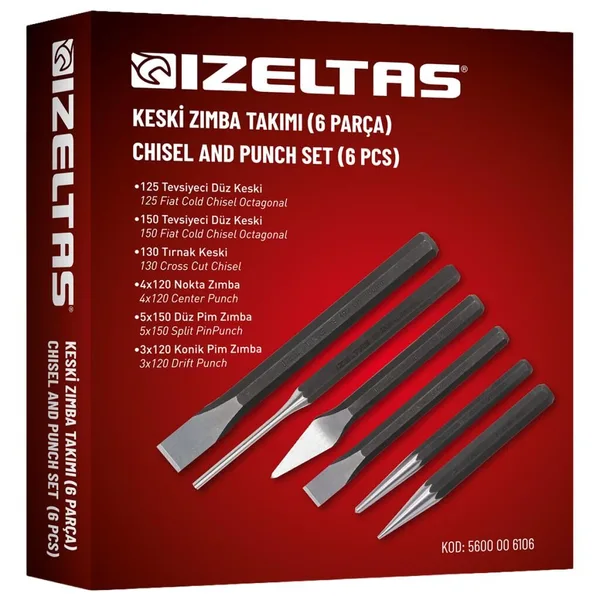 İzeltaş 5600 Keski Zımba Takımı