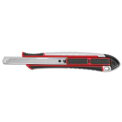 İzeltaş Pro Metal Gövde Maket Bıçağı Emniyetli Otomatik Kilitlemeli 9MM