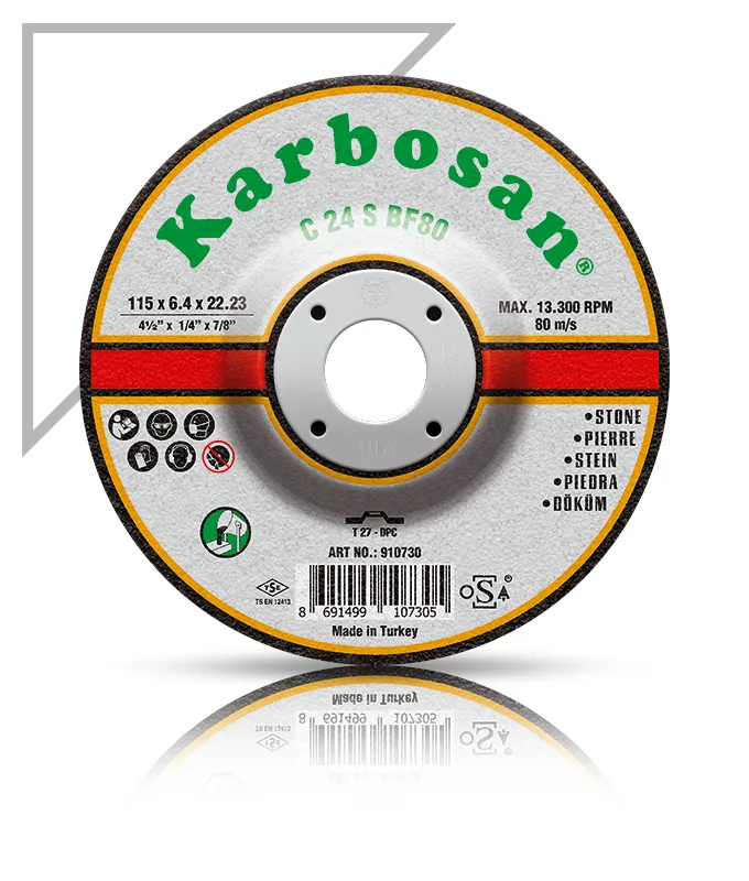 Karbosan Döküm Taşlama Diski 180 x 10 x 22.23