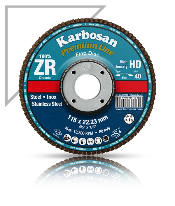 Karbosan Gold Flap Disk 115 x 22.23