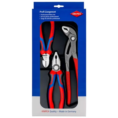 Knipex 00 20 09 V01 Pense Seti 3 Parçalı