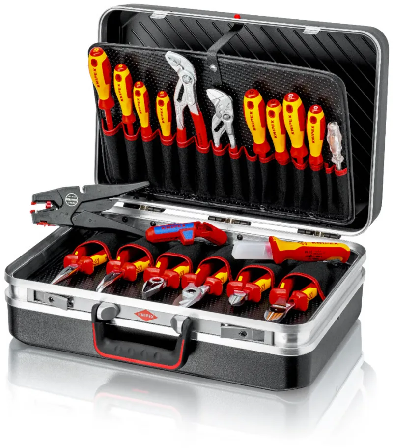 KNIPEX 00 21 20 ELEKTRO TAKIM ÇANTASI 20 PARÇA