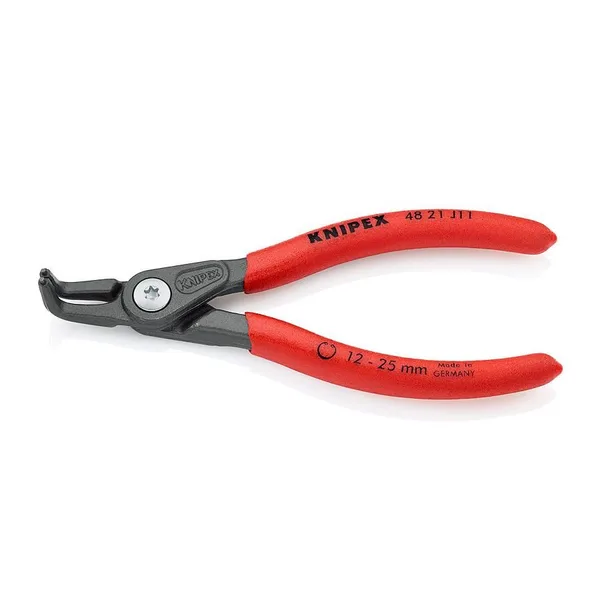 Knipex 4821J11 Ağır Hizmet İç Segman Pensesi Eğik 140 mm