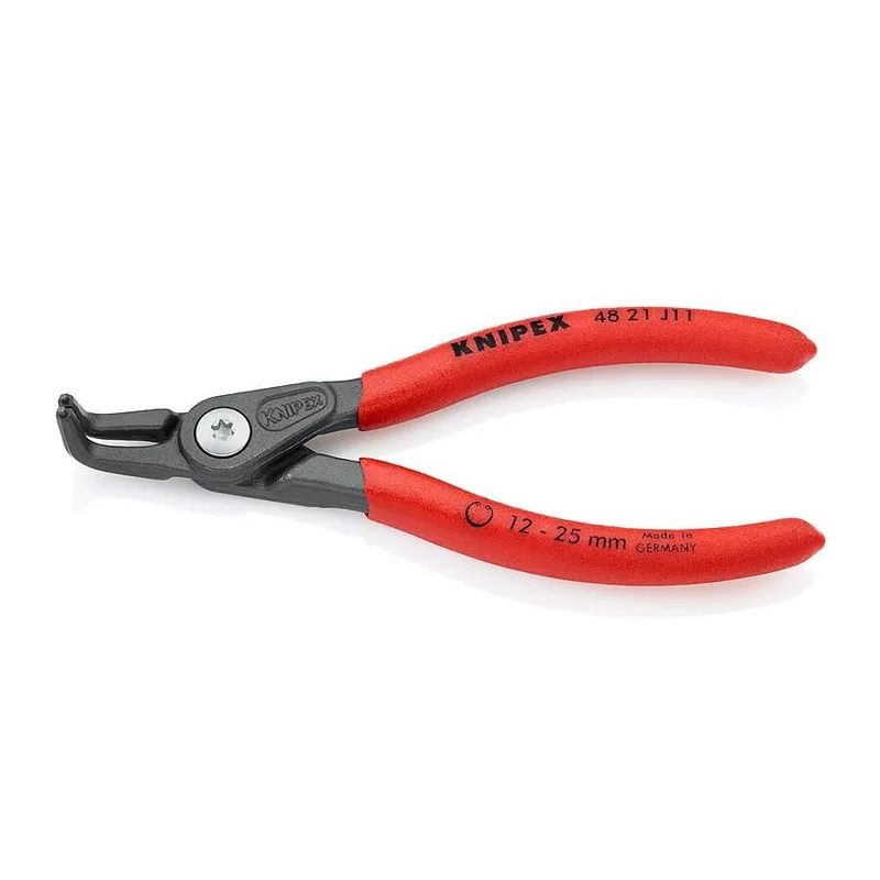 Knipex 4821J11 Ağır Hizmet İç Segman Pensesi Eğik 140 mm