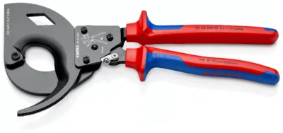 Knipex 9532320 Cırcır Mekanizmalı Kablo Makası