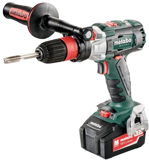 Metabo GB 18 LTX BL QI 18V 5.5Ah Akülü Matkap-Kılavuz Çekme
