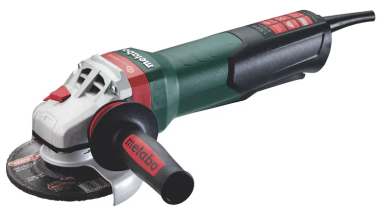 Metabo WEPBA 20-125 QUICK DS BL Kömürsüz Avuç Taşlama - Alttan Tetikli