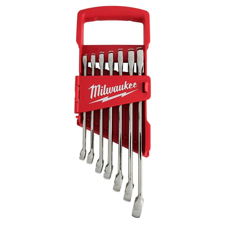 Milwaukee 7 Parça MaxBıte SAE-INCH Kombine Anahtar Seti