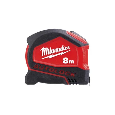 Milwaukee Otomatik Kilitlemeli Şerit Metre Autolock 8m