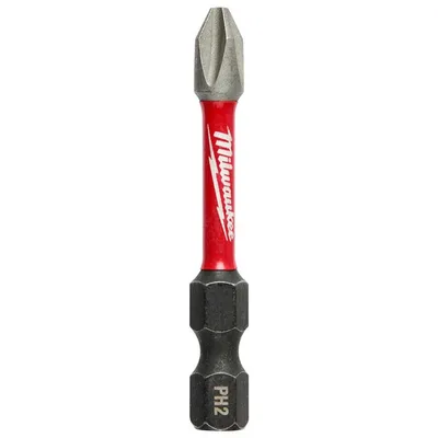 Milwaukee PH2 50mm 10lu Paket Bits Uç Shockwave