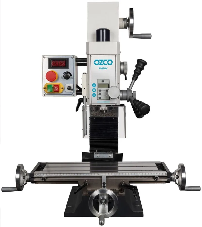 OZCO FM20V Masa Üstü Freze Tezgâhı