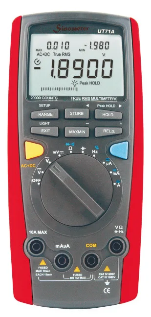 Unit UT71A USB Bağlantılı True RMS Multimetre