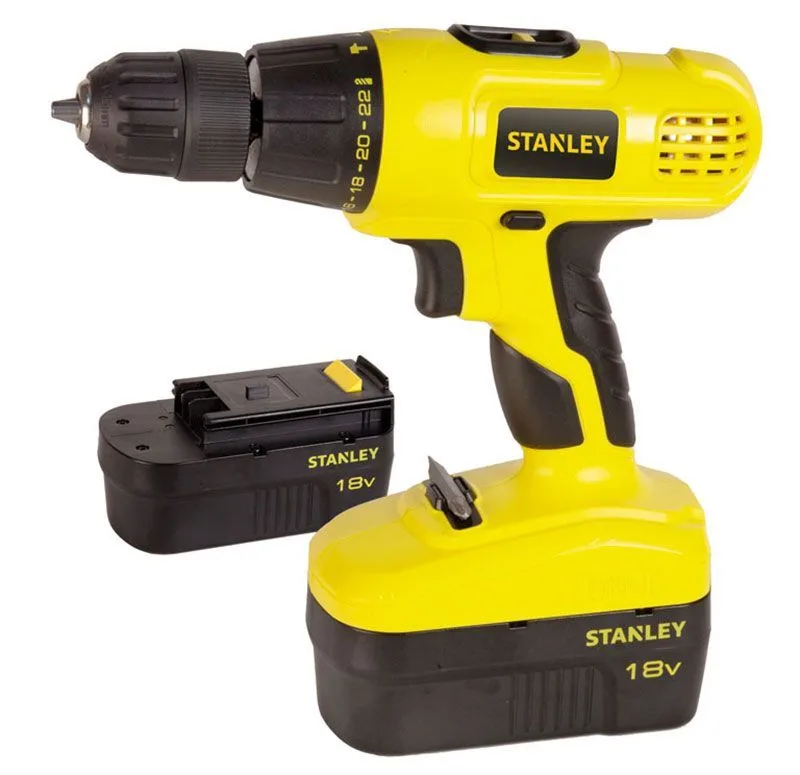 Stanley 18 V Ni-Cad Kompakt Darbeli Matkap STDC18HBK