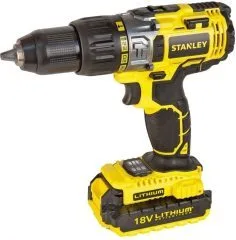Stanley SCD711C2K 18V 1.5AH V20 Lityum Çift Akülü Darbeli Matkap