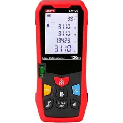 Uni-T LM120A 120 m Lazer Mesafe Ölçer Lazermetre