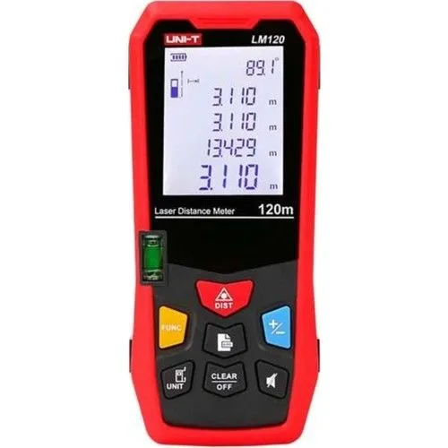 Uni-T LM120A 120 m Lazer Mesafe Ölçer Lazermetre