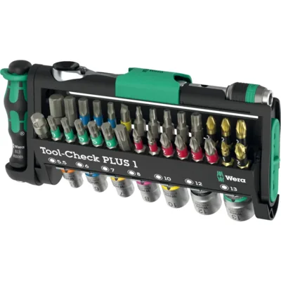 Wera 05049055001 Tool-Check Plus1 Bits Uç ve Cırcır Seti