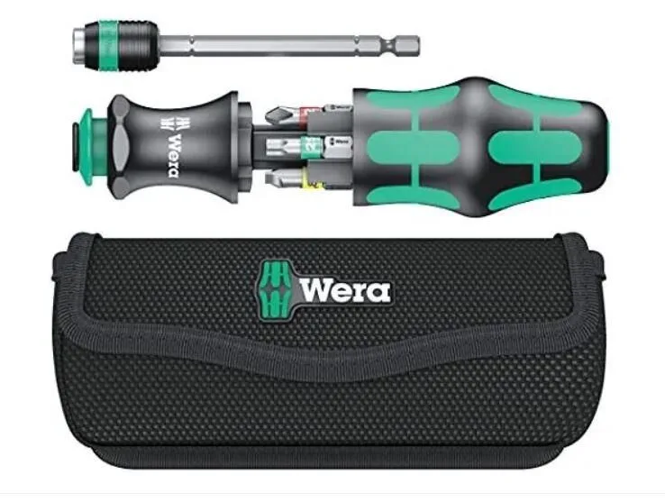 Wera Kraftform Kompakt 20 Renk Kodlu Bits Uçlar ile (Çantalı)