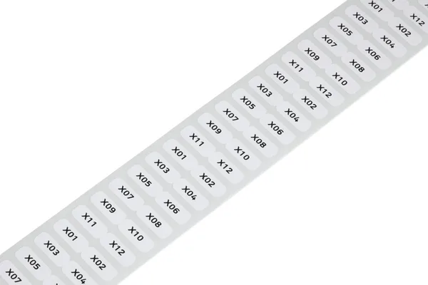 polyester etiket, kendinden yapışkanlı, 3000 adet/rulo