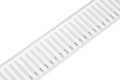 211-811 12x4 mm, her ruloda 2.500 adet etiket Beyaz