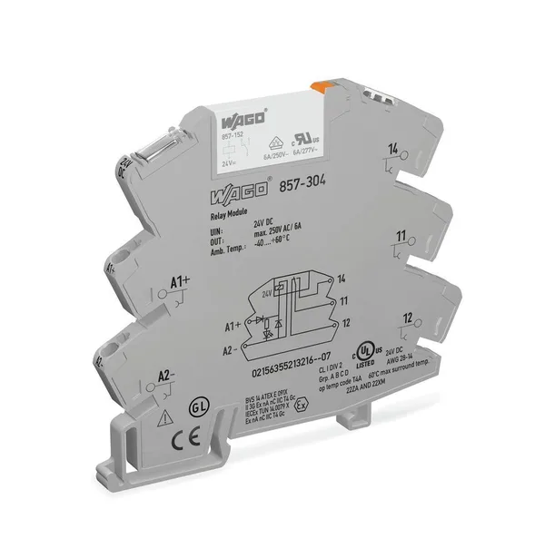 857-304 DC 24 V, 10mA Slim Role