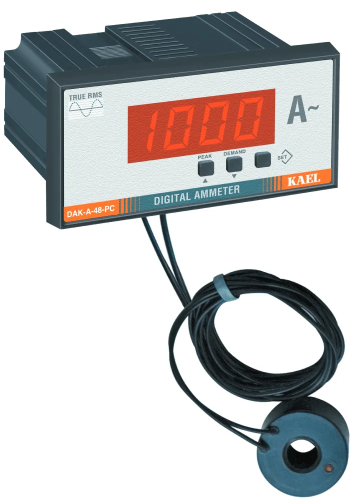 DAK-A-48-PC AC Direkt Ampermetre 100A RS485