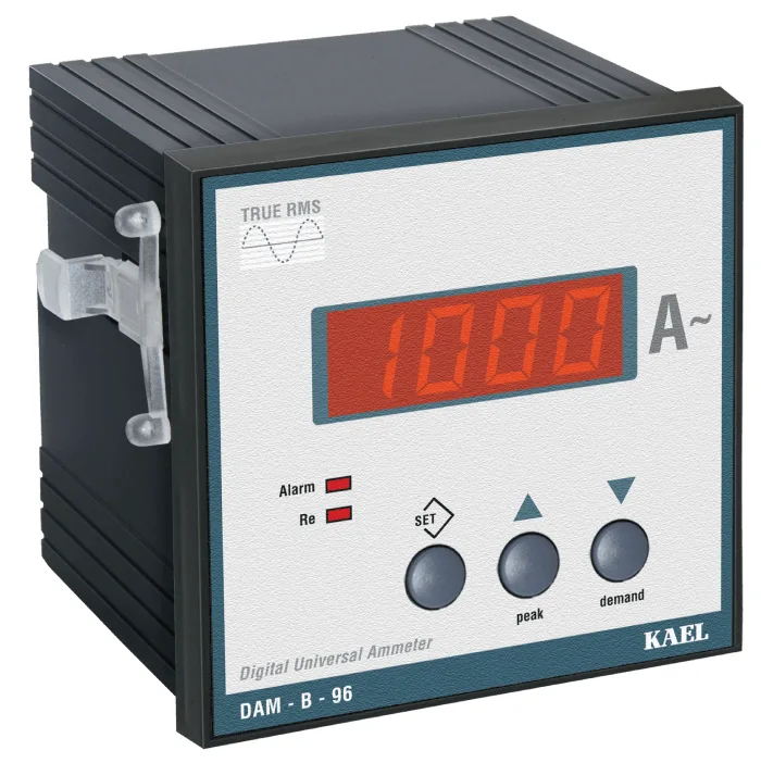 DAM-B-96 AC Universal Ampermetre Aşırı Akım Setli