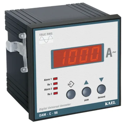 DAM-C-96 AC Universal Ampermetre Aşırı & Düşük Akım Setli
