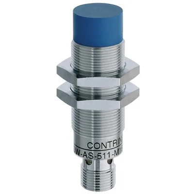 DW-AS-511-M18-002 20 mm M18 NPN, Normalde açık (NO) M12 4 pimli Endüktif Sensör