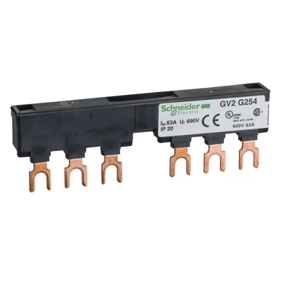 GV2-G254 2 adet GV2 besleme için Besleme barası
