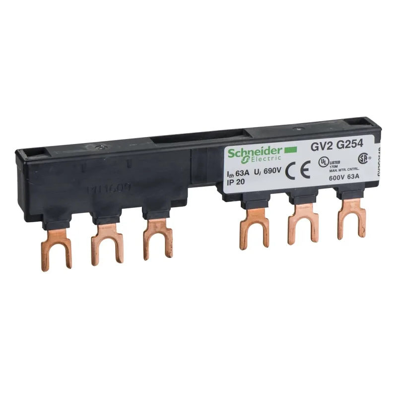 GV2-G254 2 adet GV2 besleme için Besleme barası