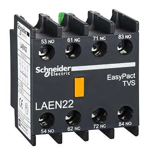 LAEN22  2 NA + 2 NK Ön yardımcı kontak bloğu