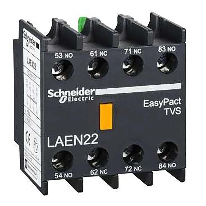 LAEN22  2 NA + 2 NK Ön yardımcı kontak bloğu