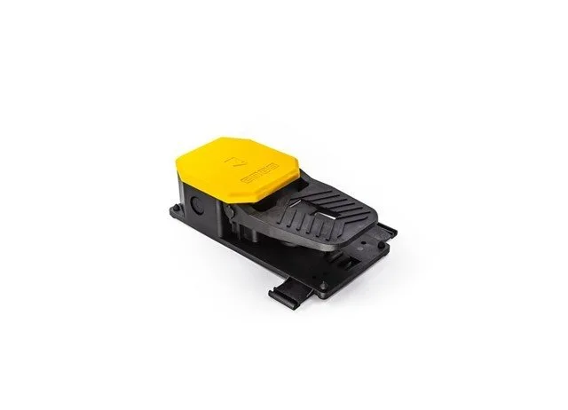 PDN Serisi Korumasız 1NO+1NC Tekli Sarı Plastik Pedal
