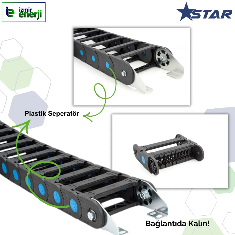 S42 SP 42'lik Plastik Seperatör