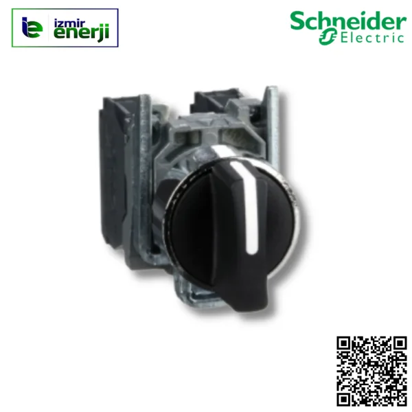 XB4-BD21 1 NA Siyah mandal buton