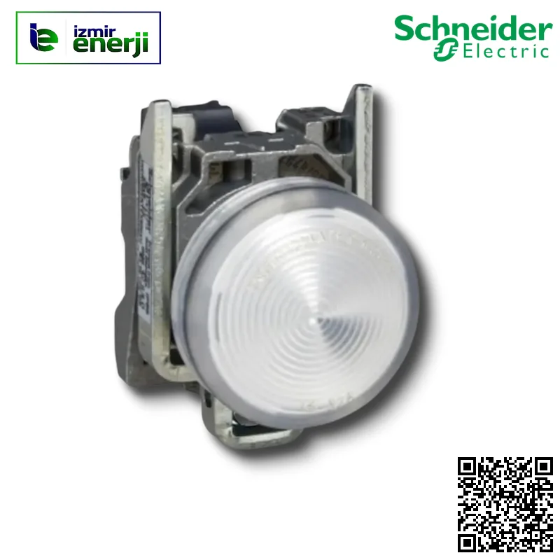 XB4-BVB1 LED”li 24 V AC/DC Beyaz  Sinyal Lambası