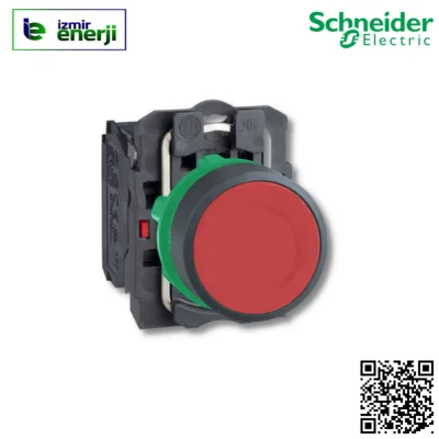 XB5-AA42 1 NA Kırmızı Yaylı Butonlar