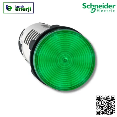 XB7-EV03BP LED'li, 24V AC/DC Yeşil Sinyal Lambası