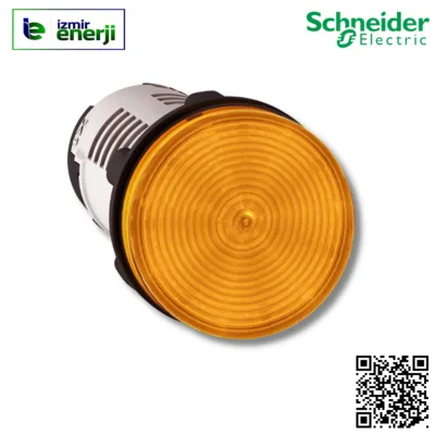 XB7-EV08BP LED'li, 24V AC/DC Turuncu Sinyal Lambası